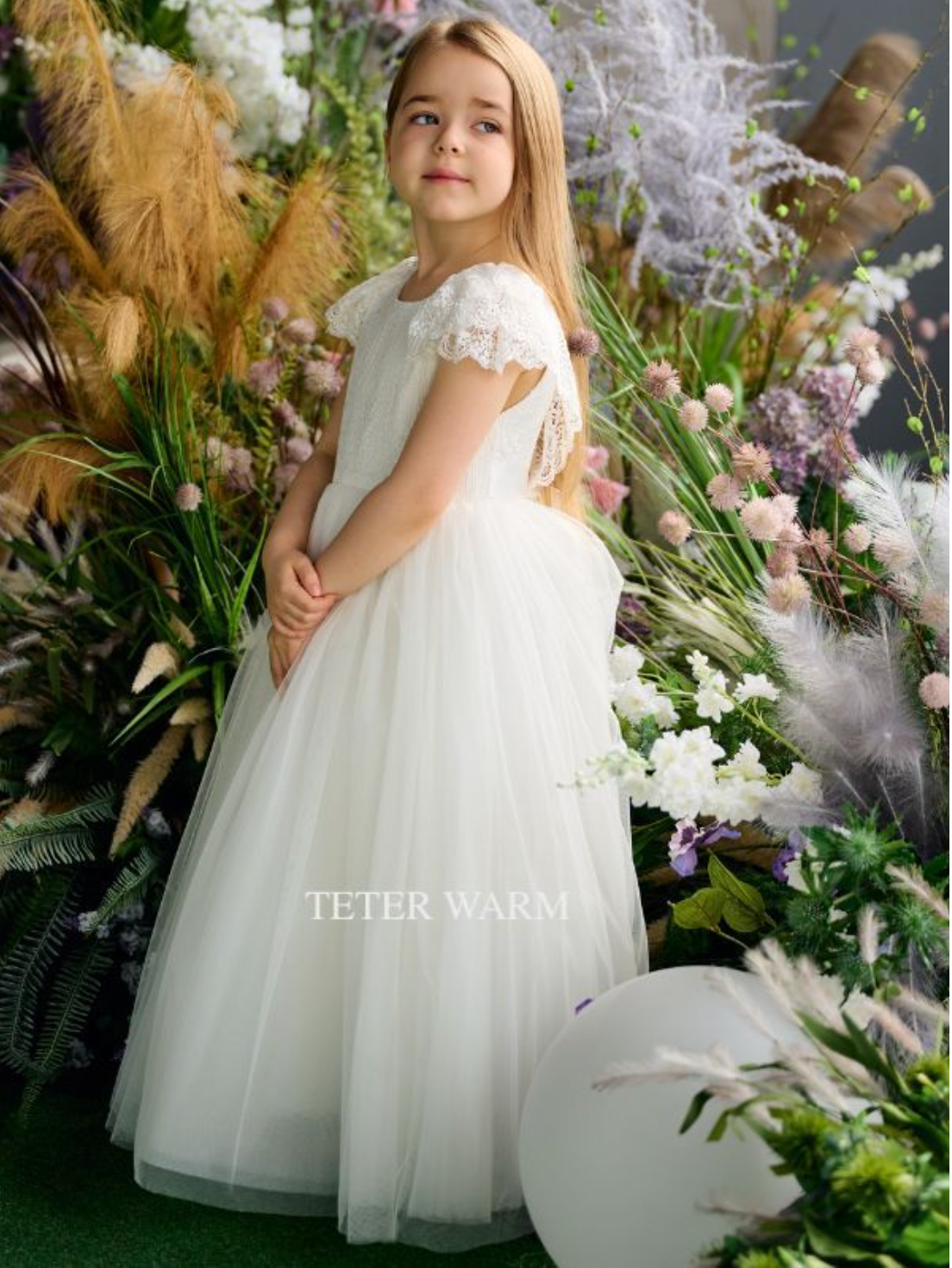Lace Flower Girl Dress